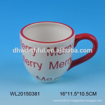 Taza cerámica al por mayor con diseño simple